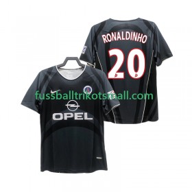 Fußballtrikots Paris Saint-Germain RONALDINHO 20 2001 Retro 2002 Kurzarm 3rd trikot kaufen